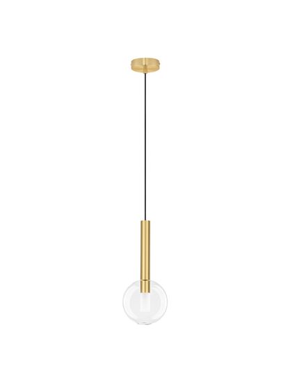 Nova Luce AMELIA Pendelleuchte G9 Gold 150x15cm dimmbar 9028832