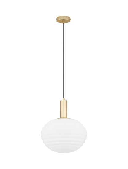 Nova Luce ALLEN Pendelleuchte E27 Gold 120x32cm dimmbar 9028843