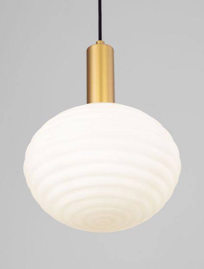 Nova Luce ALLEN Pendelleuchte E27 Gold 120x24cm dimmbar 9028844