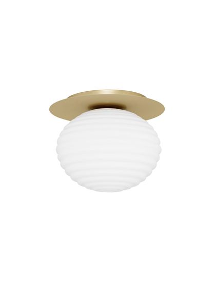 Nova Luce ALLEN Deckenleuchte E27 Gold 28x35cm dimmbar 9028845