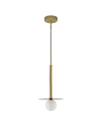 Nova Luce PIELO Pendelleuchte G9 Gold 150x22cm dimmbar 9043311