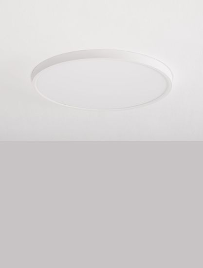 Nova Luce DIXIE LED Deckenleuchte Weiß 36W Steuerbare Lichtfarbe 2,5x40cm 9060190