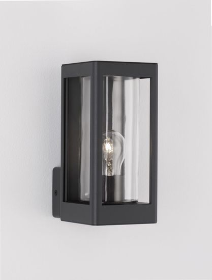 Nova Luce FIGO Wandleuchte E27 Grau 12W IP54 11x15x24,5cm 9060192