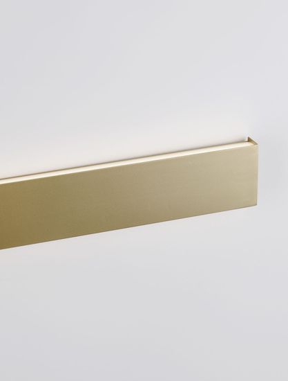 Nova Luce SELINE LED Wandleuchte Gold 20W Warmweiss 60x2,7x7,5cm 9060612