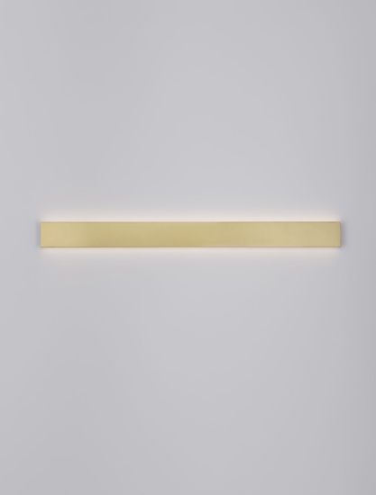 Nova Luce SELINE LED Wandleuchte Gold 36W Warmweiss 90x2,7x7,5cm 9060912