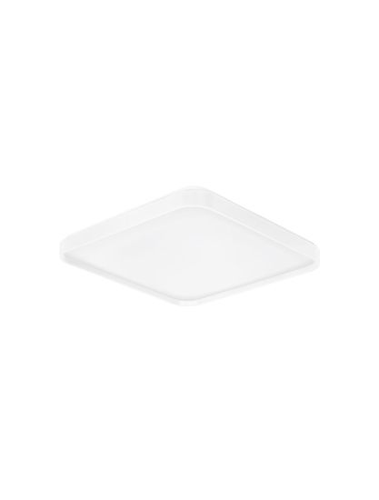 Nova Luce ATHOS LED Deckenleuchte Weiss 30W Warmweiss 48x48x6cm 9081250