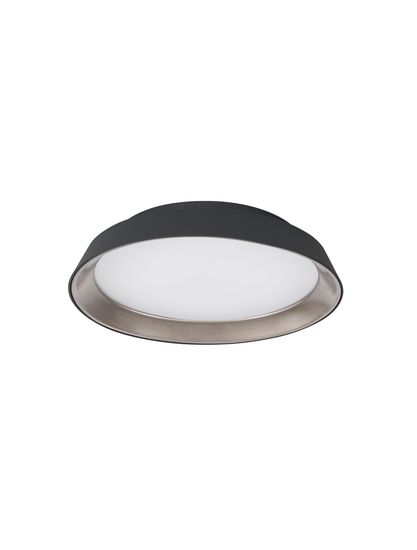 Nova Luce VELA LED Deckenleuchte Schwarz 30W Warmweiss 9,5x45cm dimmbar 9081270