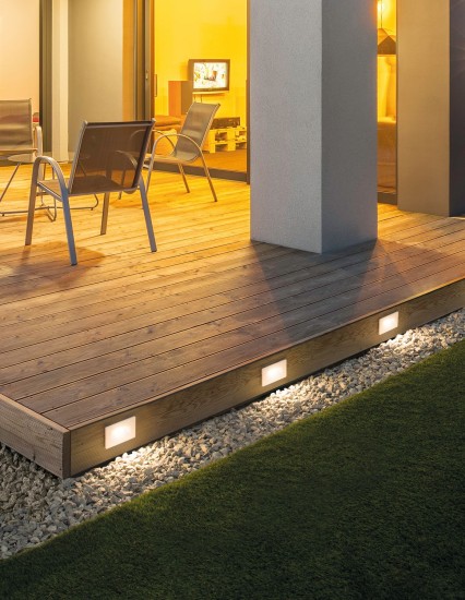 Nova Luce COVE LED Wandeinbauleuchte Weiß 1,5W IP54 Warmweiss 13,2x5x7,4cm 9083011