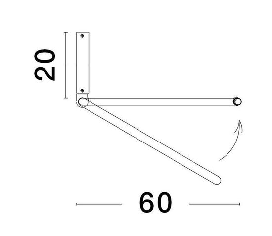 Nova Luce GARVE LED Pendelleuchte Weiß 30W Warmweiss 20x60cm dimmbar 9085244