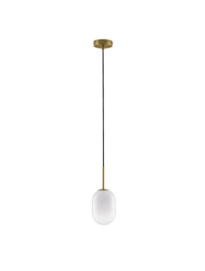 Nova Luce CHRYSI Pendelleuchte G9 Gold 120x12cm dimmbar 9092821