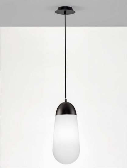 Nova Luce BLAKY Pendelleuchte E14 Schwarz 246x18cm dimmbar 9092824