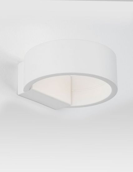 Nova Luce ENNA LED Wandleuchte Weiß 6W Warmweiss 13,5x13,5x5cm 9102461