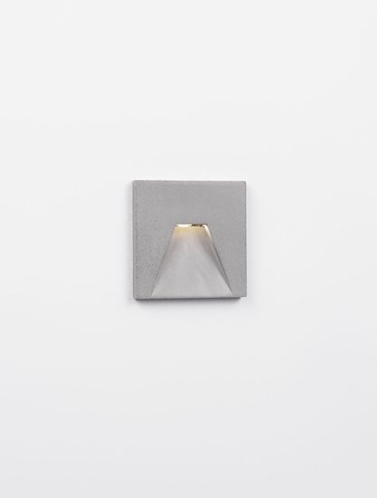 Nova Luce FINLO LED Wandeinbauleuchte Grau IP65 10x1,7x10cm 9117080