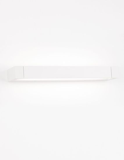 Nova Luce LINE LED Wandleuchte Weiß 12W Warmweiss 40x9x4,2cm 9117312