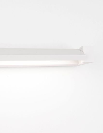 Nova Luce LINE LED Wandleuchte Weiß 12W Warmweiss 40x9x4,2cm 9117312