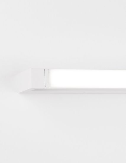 Nova Luce LINE LED Wandleuchte Weiß 20W Warmweiss 70x9x4,2cm 9117320