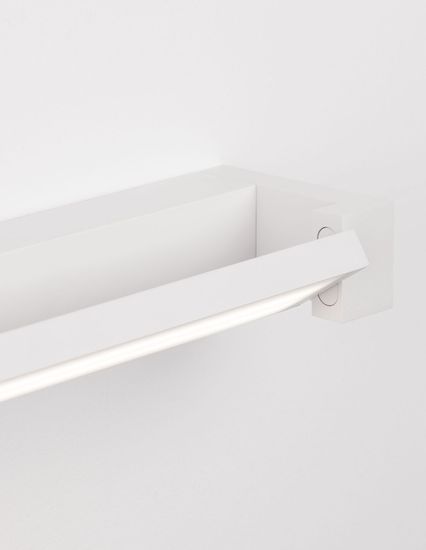 Nova Luce LINE LED Wandleuchte Weiß 20W Warmweiss 70x9x4,2cm 9117320