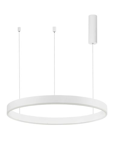 Nova Luce MOTIF LED Pendelleuchte Weiss 50W Warmweiss 200x80cm dimmbar 9190748