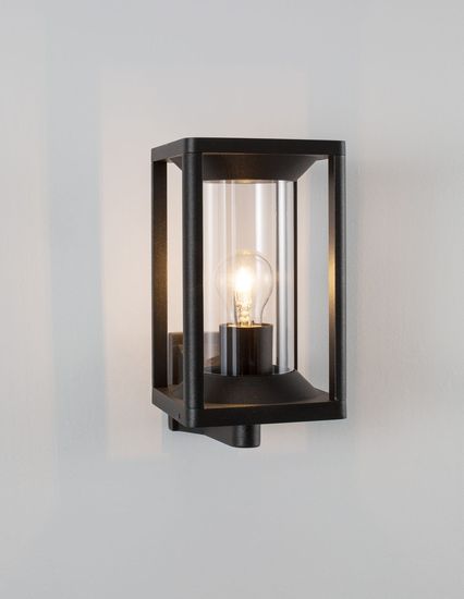 Nova Luce LOEVE Wandleuchte E27 Anthrazit 12W IP65 14,5x21,5x27,6cm 9193101