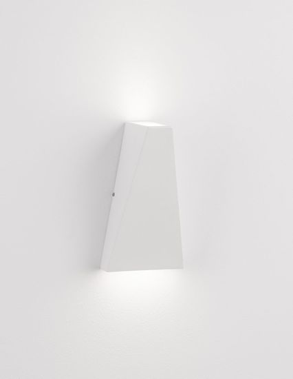 Nova Luce MILEY LED Wandleuchte Weiß 7W IP65 Warmweiss 7,4x7,4x13,6cm 9202261