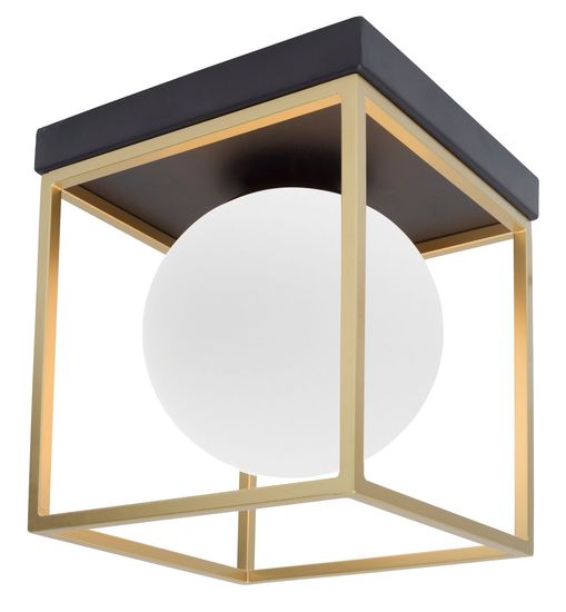 Nova Luce JULIET Deckenleuchte E14 Gold 18,5x18,5x20cm dimmbar 9206404