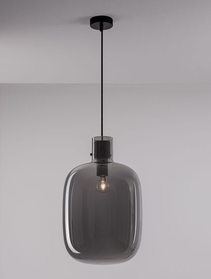 Nova Luce CINZIA Pendelleuchte E27 Schwarz 248x30cm dimmbar 9236500