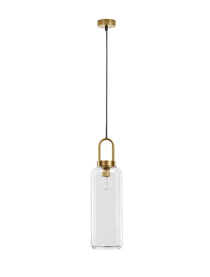 Nova Luce IRVINE Pendelleuchte E27 Gold 255x15,5cm dimmbar 9241160