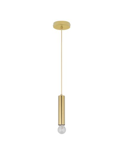 Nova Luce NORWAY Pendelleuchte E27 Gold 180x4,5cm dimmbar 9287946