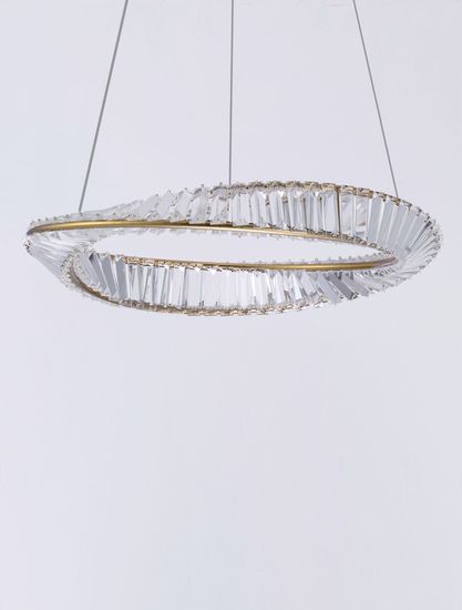 Nova Luce AURELIA LED Pendelleuchte Gold 36W Neutralweiss 120x60cm dimmbar 9333061