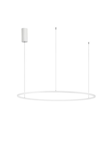 Nova Luce TARQUIN LED Pendelleuchte Weiß 59W Warmweiss 200x100cm dimmbar 9345608