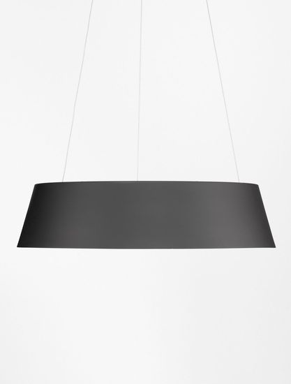 Nova Luce ALBA LED Pendelleuchte Schwarz 53W Warmweiss 200x54cm dimmbar 9345658