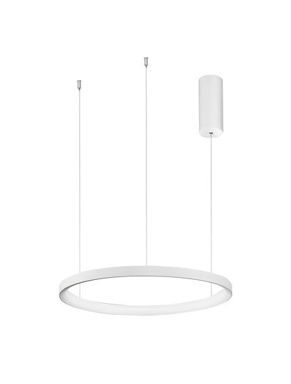 Nova Luce PERTINO LED Pendelleuchte Weiß 38W Warmweiss 150x48cm dimmbar 9345686