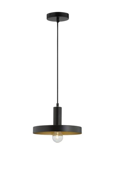 Nova Luce GARNI Pendelleuchte E27 Schwarz 120x25cm dimmbar 9417053