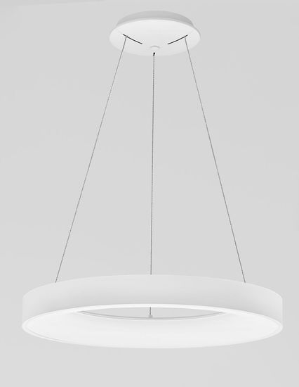 Nova Luce RANDO THIN LED Pendelleuchte Weiß 50W Neutralweiss 120x60cm dimmbar 9453450