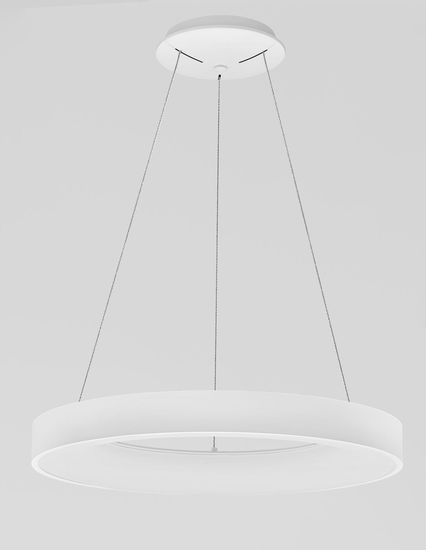 Nova Luce RANDO THIN LED Pendelleuchte Weiß 50W Neutralweiss 120x60cm dimmbar 9453450