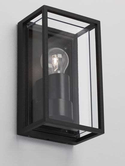 Nova Luce REGINA Wandleuchte E27 Anthrazit 12W IP65 13,8x10x23,8cm 9492760