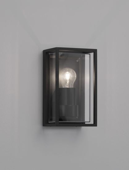 Nova Luce REGINA Wandleuchte E27 Anthrazit 12W IP65 13,8x10x23,8cm 9492760