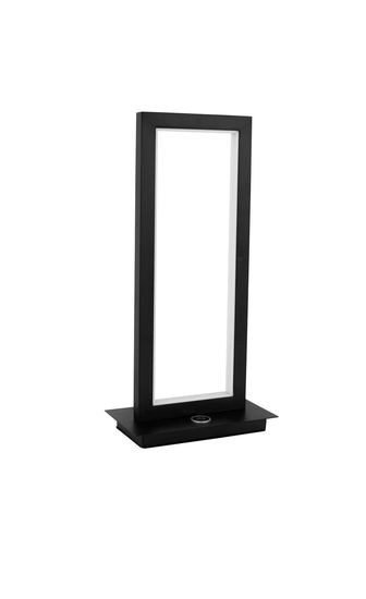 Nova Luce WENNA LED Tischleuchte Schwarz 11W Warmweiss 17,5x10x36cm dimmbar 9500811