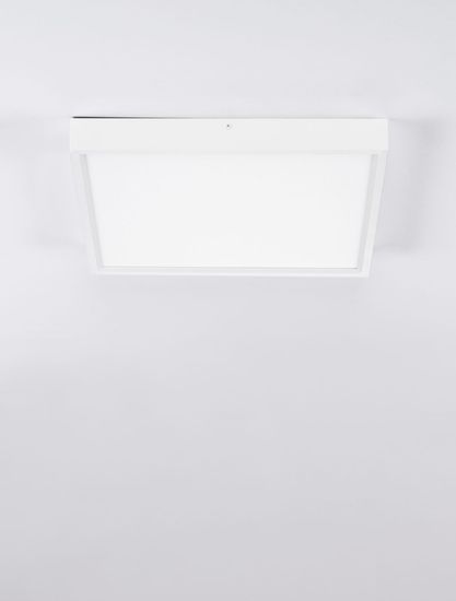 Nova Luce ITOS LED Deckenleuchte Weiss 32W Warmweiss 40x40x4,5cm 9501210