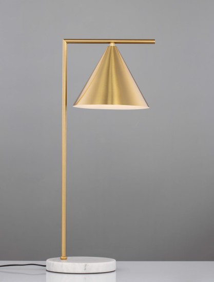 Nova Luce SWAY Tischleuchte E27 Gold 19x26x60cm 9501235