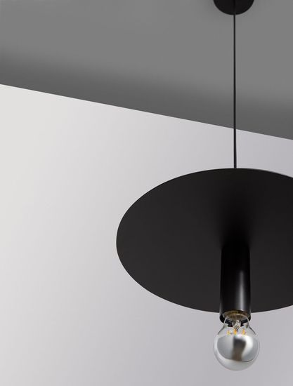 Nova Luce ROYAL Pendelleuchte E27 Schwarz 180x35cm dimmbar 9501243