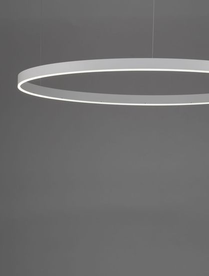 Nova Luce MOTIF LED Pendelleuchte Weiß 80W Warmweiss 250x150cm dimmbar 9530203