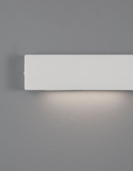 Nova Luce VIDA LED Wandleuchte Weiß 8W Warmweiss 35x10x8cm 9533523