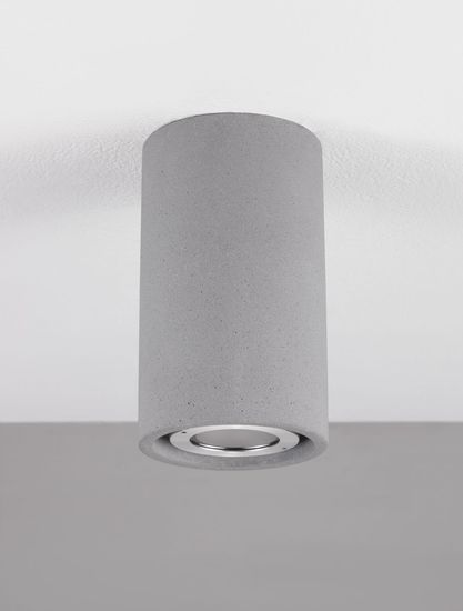 Nova Luce EMILE LED Wandleuchte Grau 5W IP65 Warmweiss 9x9x11,2cm 9540210