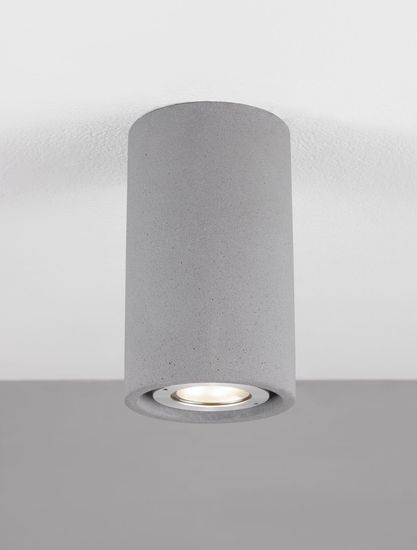 Nova Luce EMILE LED Wandleuchte Grau 5W IP65 Warmweiss 9x9x11,2cm 9540210