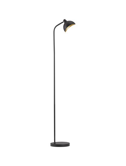 Nova Luce GETI Stehlampe E14 Schwarz 150x22cm 9555809