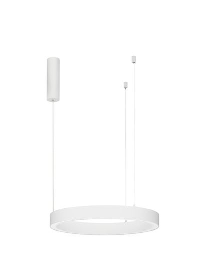 Nova Luce STING LED Pendelleuchte Weiss 40W Warmweiss 200x60cm dimmbar 9558600