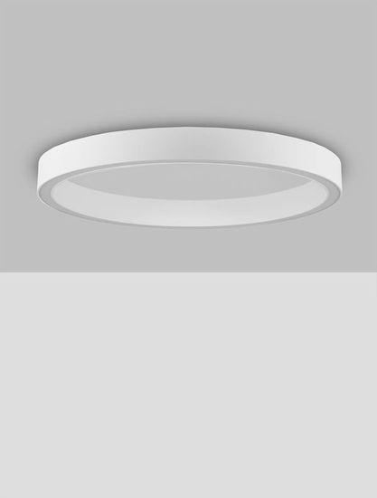 Nova Luce STING LED Deckenleuchte Weiss 50W Warmweiss 80x4x7,8cm dimmbar 9558630