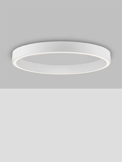 Nova Luce STING LED Deckenleuchte Weiss 50W Warmweiss 80x4x7,8cm dimmbar 9558630