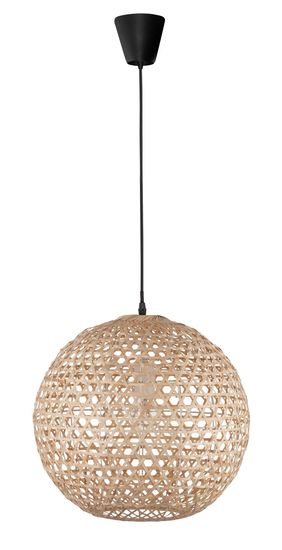 Nova Luce MELODY Pendelleuchte E27 Beige 250x40cm dimmbar 9581501